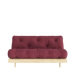 Canapé 2 Places Menorca La Redoute Intérieurs Bois Tressé Chêne Massif Écru