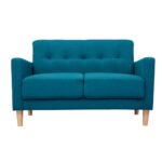 Canapé 2 Places Moon La Redoute : Design Scandinave Bleu
