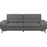 Canapé 3 Places But Mathis Gris Foncé Design Contemporain Confortable
