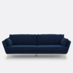 Canapé 3 Places Velours La Redoute Intérieurs Topim - Fabrication Française