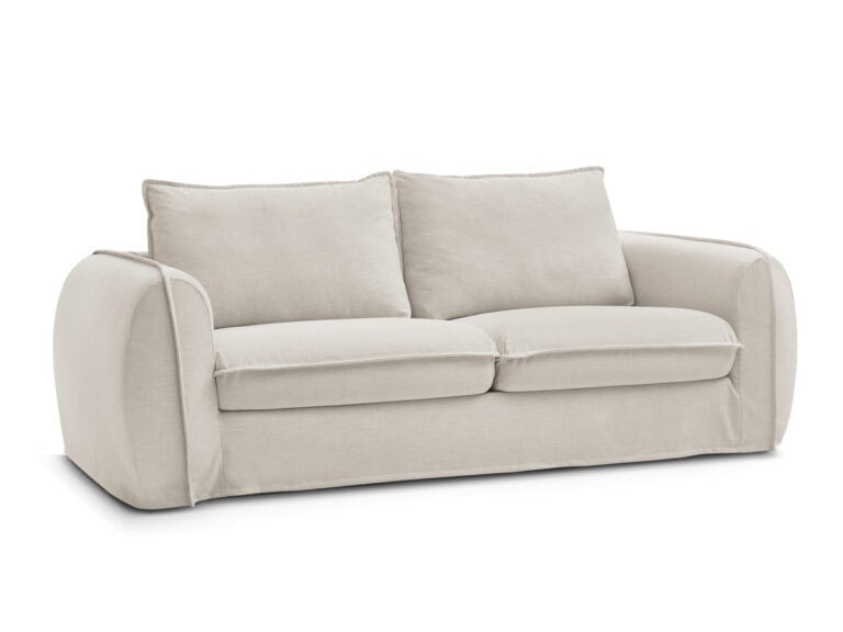 Canapé Archimede Bobochic convertible 3 places - Bleu clair - Confort & Style