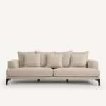 Canapé Armento La Redoute Intérieurs : Canapé droit 3 places - Écru