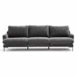 Canapé Austeen AMPM La Redoute : Droit Velours 3/4 Places