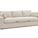 Canapé Belair Bobochic 3 Places Droit Fixe - Élégance & Confort