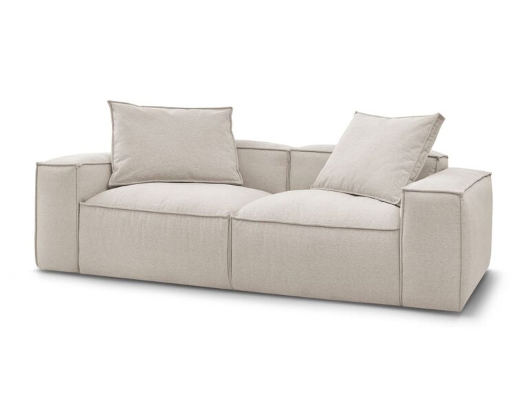 Canapé Boheme Bobochic | Canapé d'angle réversible 3 places en tissu.