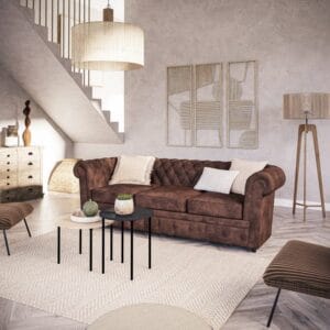 canape-chesterfield-maison-du-monde-marron-3-places-convertible-5