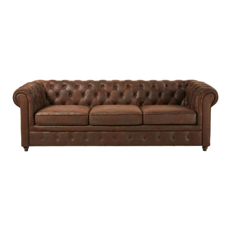 canape-chesterfield-maison-du-monde-marron-3-places-convertible-9