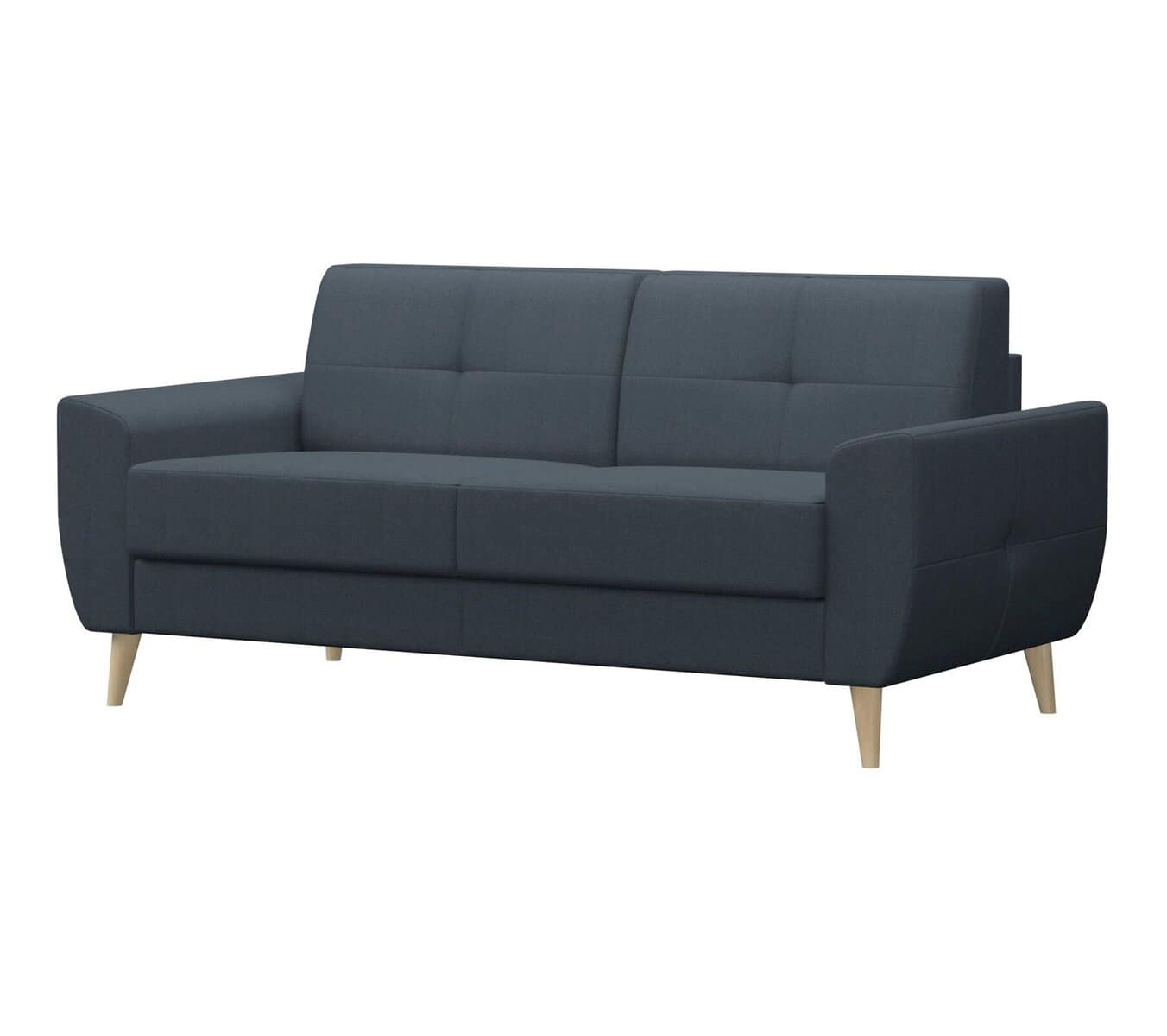 Canapé convertible 3 places But Naomi, style scandinave, divers coloris.