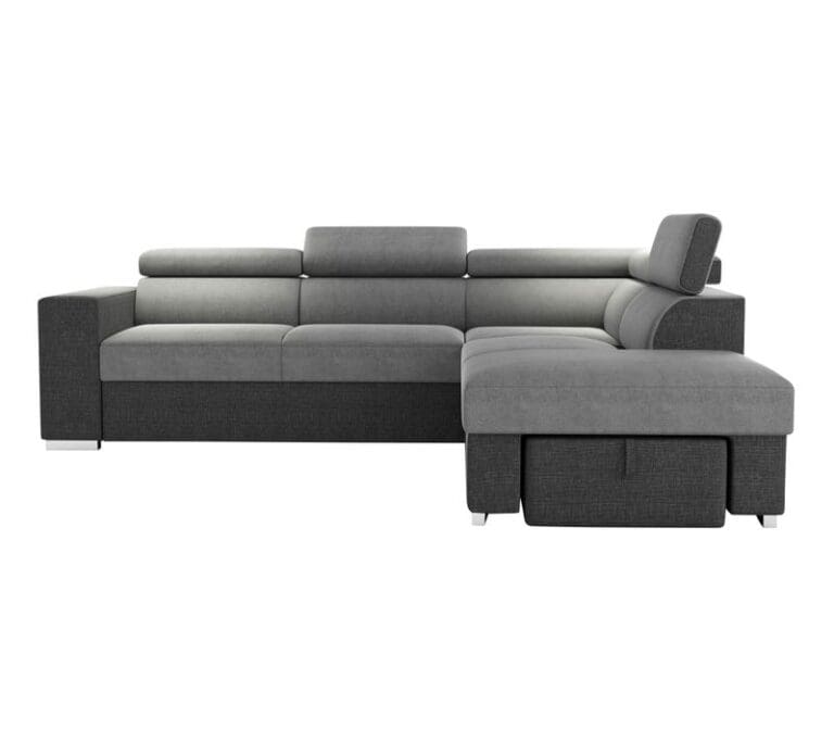 Canapé d'angle convertible 5 places Athena But : confort et convivialité