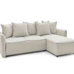 Canapé d'angle convertible Bobochic Leon 5 places