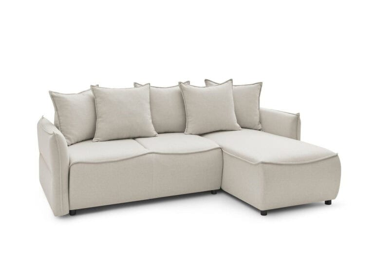 Canapé d'angle convertible Bobochic Leon 5 places