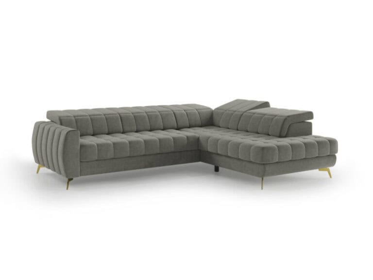 Canapé d'angle convertible Conforama Boreal 5 places - Style oriental