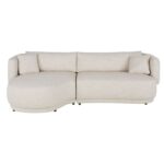 Canapé d'angle Modjo Maisons du Monde beige 3/4 places