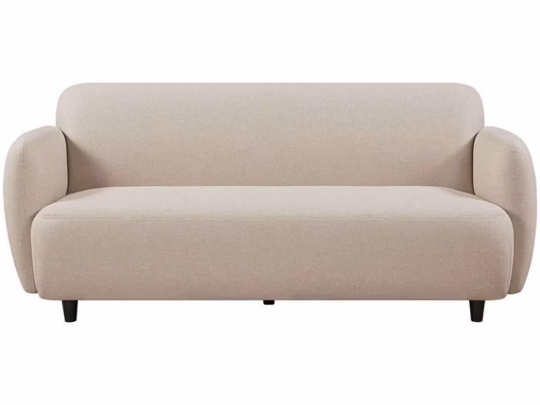 Canapé Droit Fixe 3 Places Cocoony Conforama - Beige