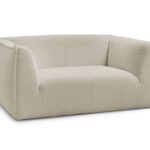 Canapé Giorgia Bobochic Jaune 2 Places - Canapé Droit Fixe