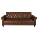 Canapé Lise Maisons du Monde Convertible 4 Places : Sofa Lit Clic-Clac