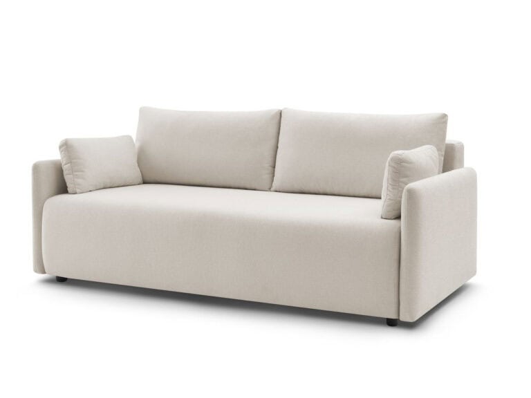 Canapé Marcel Bobochic Convertible Beige 3 Places - Idéal Petits Espaces