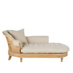 Canapé Méridienne Maisons Du Monde Cyprien Lin Gris Charbon 1 Place