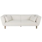 Canapé Parton Maison Du Monde - 3 Places Bouclette Écru