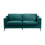 Canapé Rio La Redoute Intérieurs - 3 Places Fixe Velours Coloris Tendance
