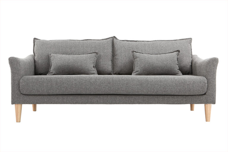 Canapé Scandinave 3 Places Kate Miliboo - Gris ou Beige