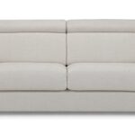 Canapé ALESSIA droit convertible beige 3 places Conforama