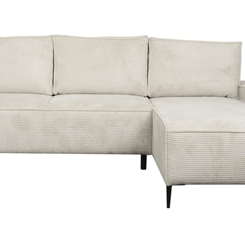 Canapé ARTHUR d’angle convertible beige 4 places Conforama
