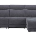 Canapé Besta d’Angle Relax Électrique Gris Conforama
