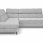 Canapé BOSA d’angle convertible gris chez Conforama