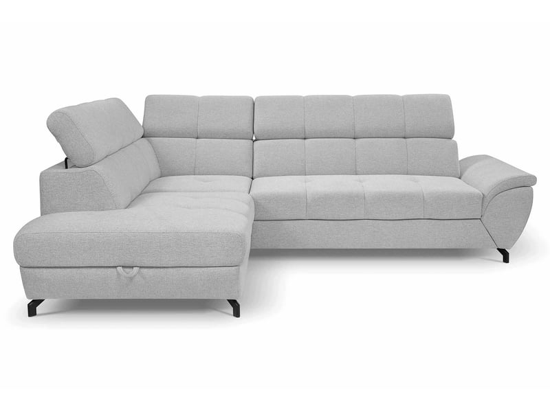 Canapé BOSA d’angle convertible gris chez Conforama