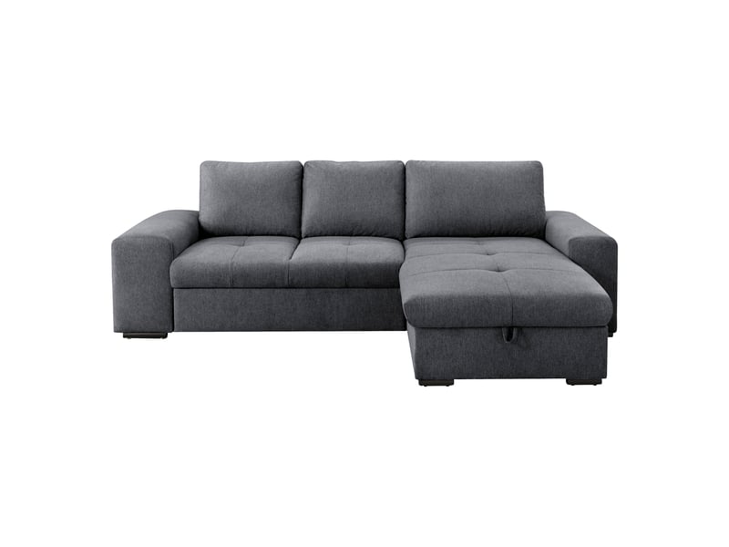 Canapé d’Angle Cavallo Gris Convertible 3 Places Conforama