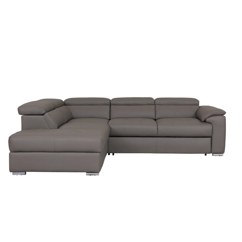 Canapé d’Angle Cyrano Taupe Convertible 4 Places Conforama