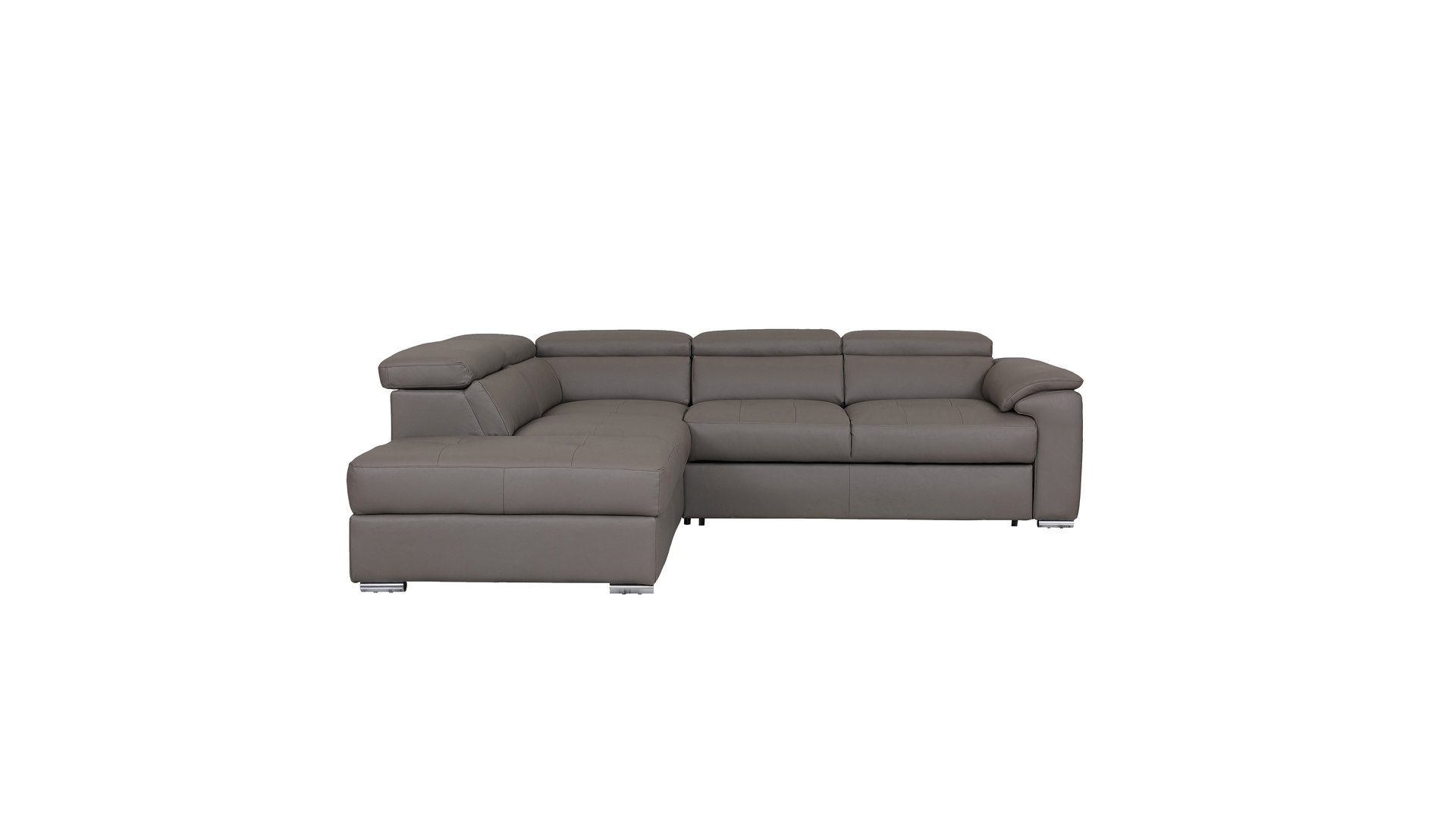 Canapé d’Angle Cyrano Taupe Convertible 4 Places Conforama