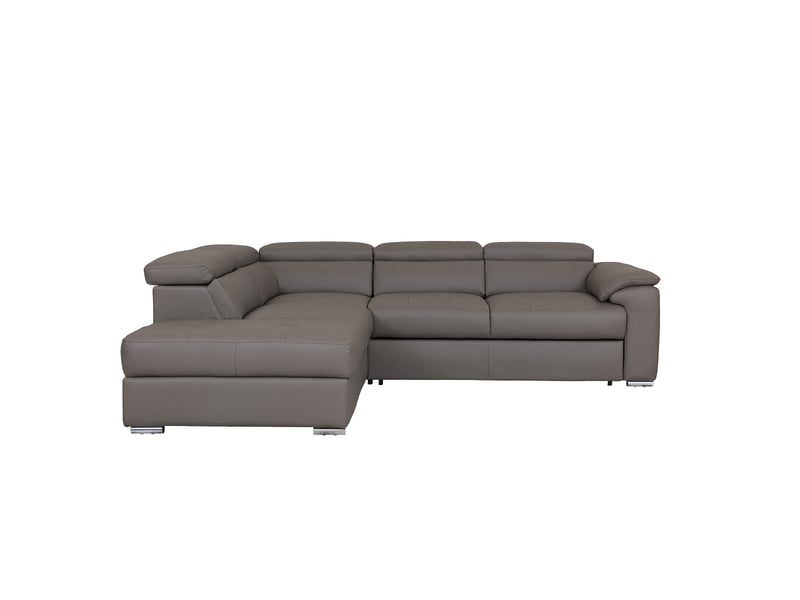 Canapé d’Angle Cyrano Taupe Convertible 4 Places Conforama
