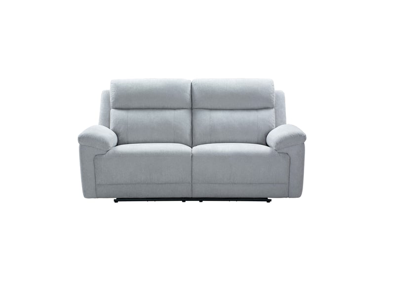 Canapé DARIO Conforama relax électrique droit gris 3 places