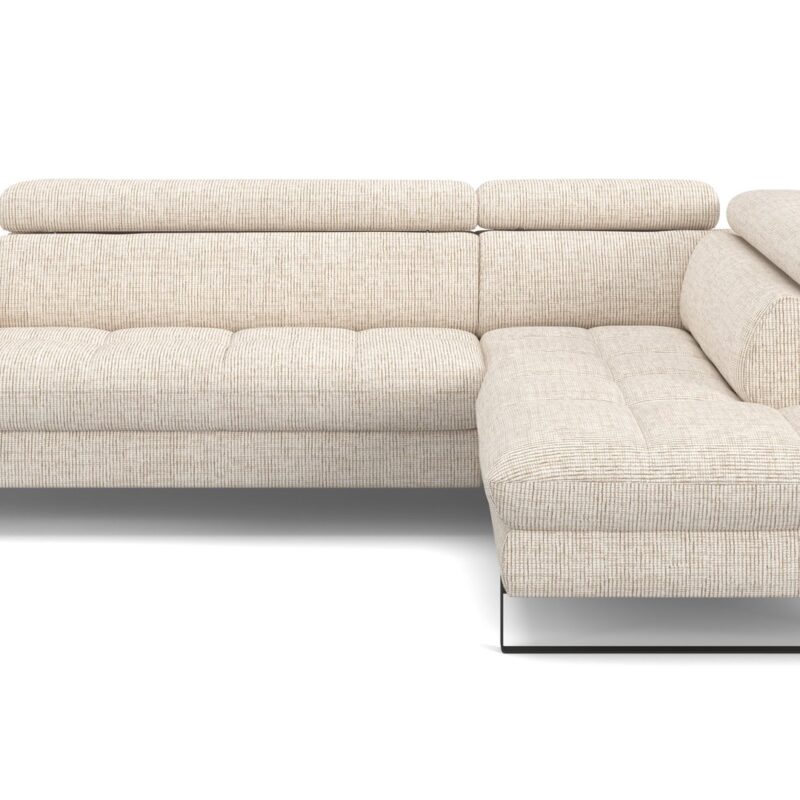 Canapé Esperanza Conforama d’Angle Convertible 3 Places Beige