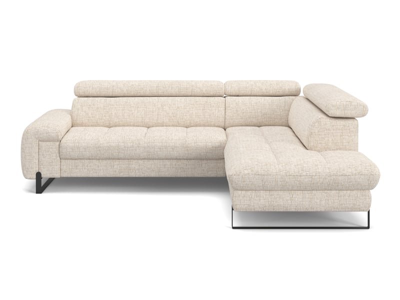 Canapé Esperanza Conforama d’Angle Convertible 3 Places Beige