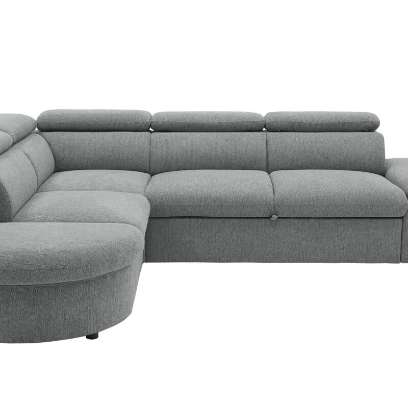 Canapé Firenze Conforama d’Angle Convertible 4 Places Gris