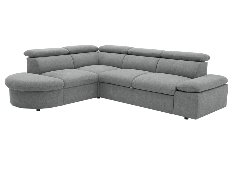 Canapé Firenze Conforama d’Angle Convertible 4 Places Gris