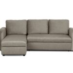 Canapé d’Angle Freya Taupe Convertible 4 Places Conforama