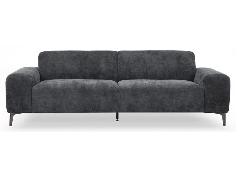 Canapé GOZER droit fixe gris Conforama, confort au quotidien