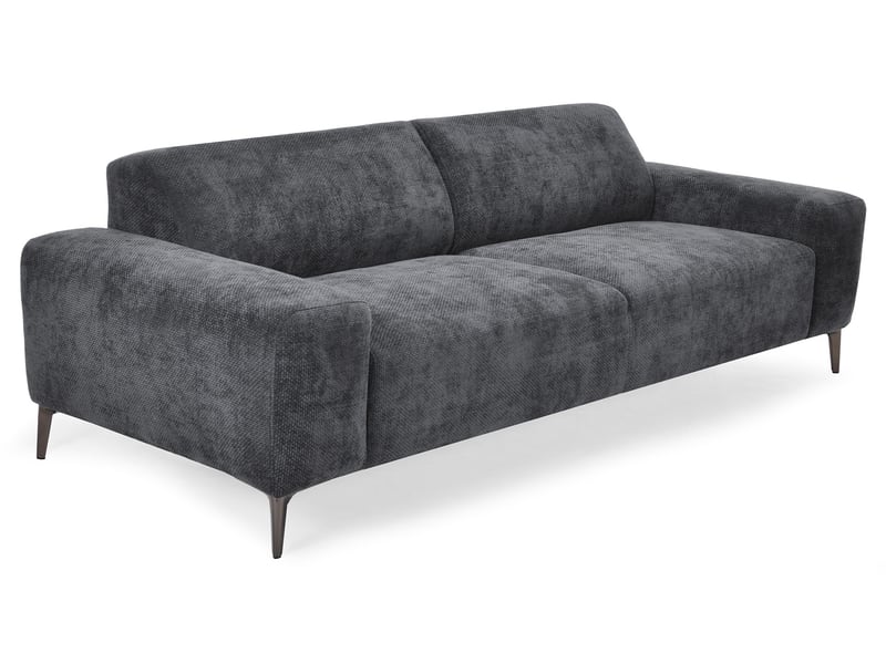 Canapé GOZER droit fixe gris Conforama, confort au quotidien