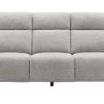 Canapé JAMES relax électrique gris 3 places Conforama