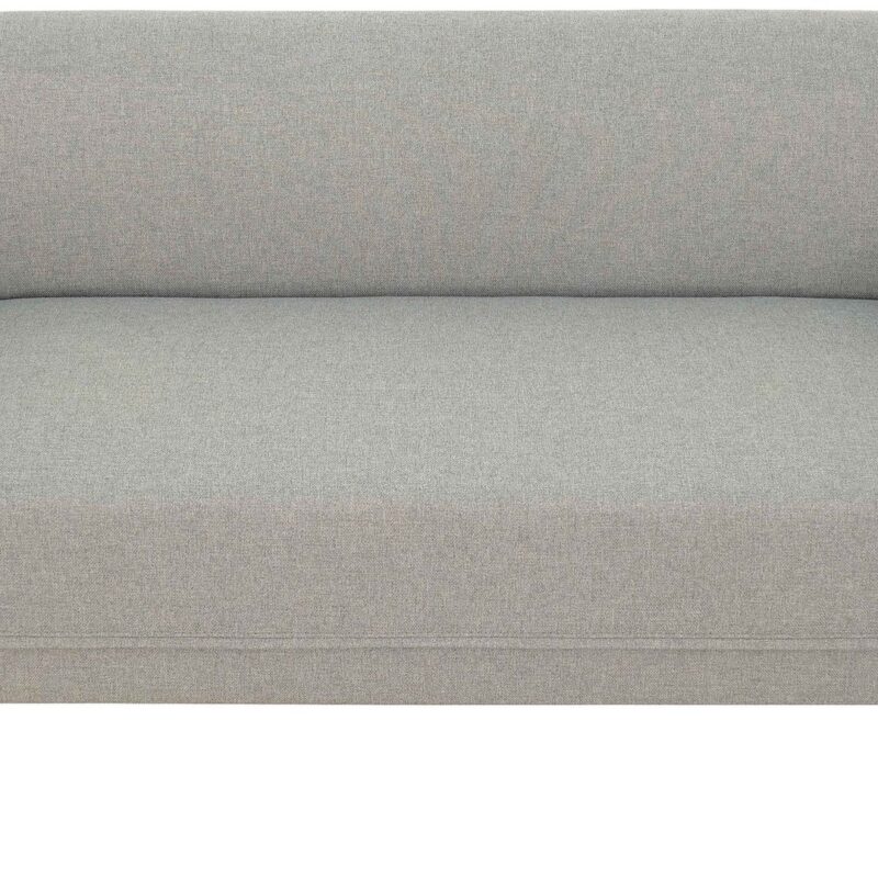 Canapé KOBY droit fixe 2 places gris Conforama