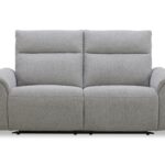 Canapé LOANE droit relax électrique beige chez Conforama