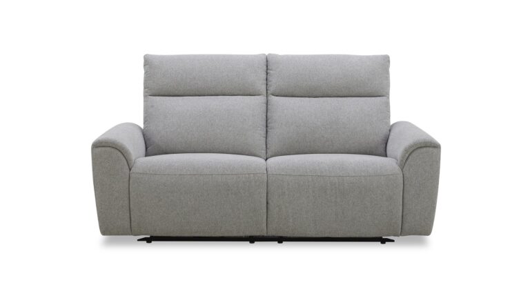 Canapé LOANE droit relax électrique beige chez Conforama