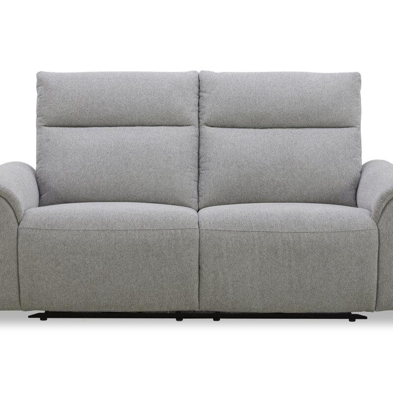 Canapé LOANE droit relax électrique beige chez Conforama