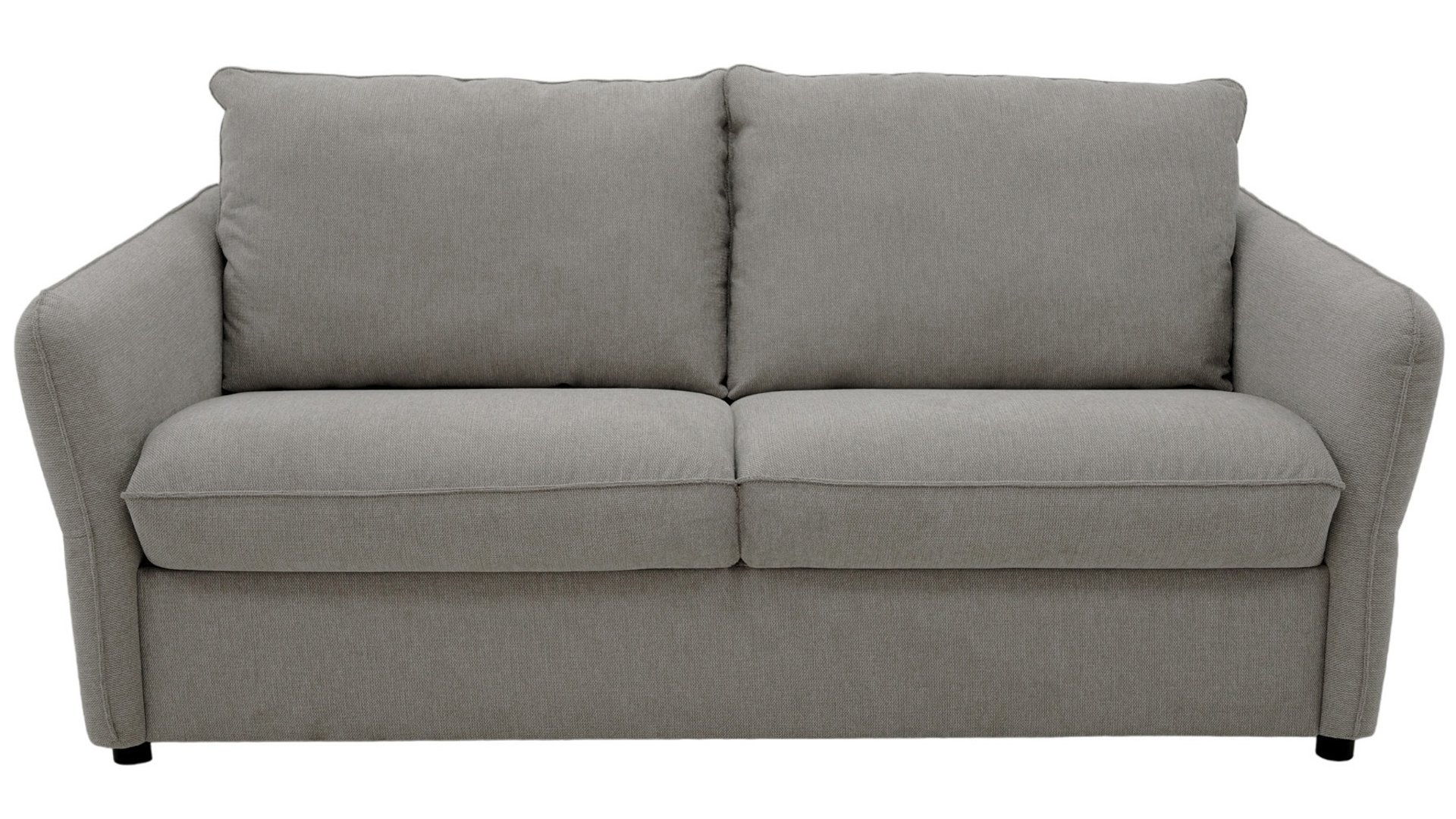 Canapé LONDON droit convertible 3 places gris chez Conforama