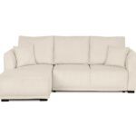 Canapé MARTHA d’angle beige convertible Conforama