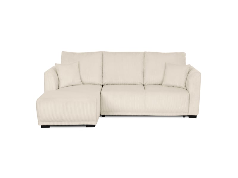 Canapé MARTHA d’angle beige convertible Conforama